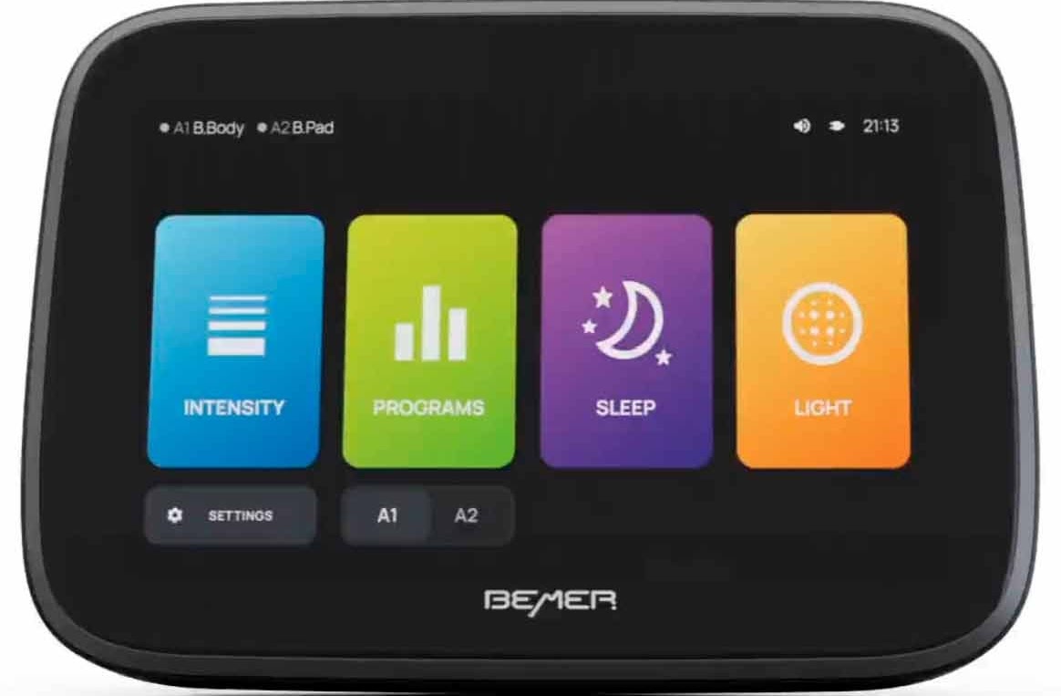 BEMER B.Box Evo, la unidad de control